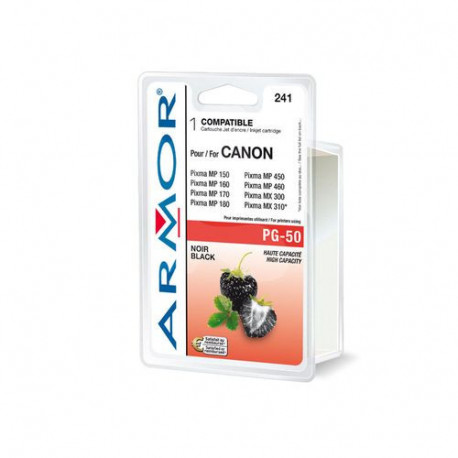 Cartouche encre Armor PG-50 pour Canon Cartouche encre Armor PG-50 pour Canon