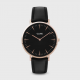 La Bohème Leather Rose Gold Black/Black