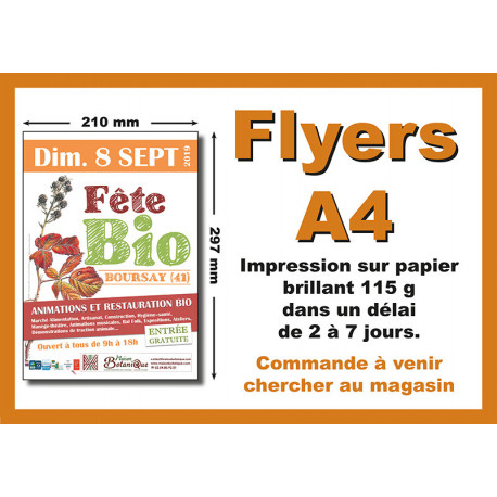 Affiche/Flyer A4 Affiche/Flyer A4