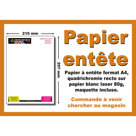 Papier entête