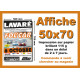 Affiche 50x70