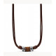 Collier-FOSSIL-JF00899797-perles-marron