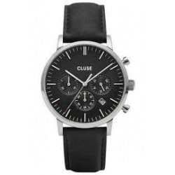 CLUSE-Aravis-CW0101502001-Chrono-leather-black-40mm