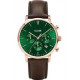 CLUSE-Aravis-CW0101502006-chrono-Leather-rose gold-green-40mm