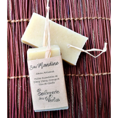 Savon Visage et Corps Sav'Mandine - Savonnerie des Vertus Savon Visage et Corps Sav'Mandine - Savonnerie des Vertus