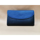 COMPAGNON RABAT CUIR bleu  et noir