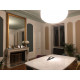 SALLE A MANGER & CUISINE - HARMONIE ENTRE PEINTURE SUR BOISERIES ET PAPIER PEINT