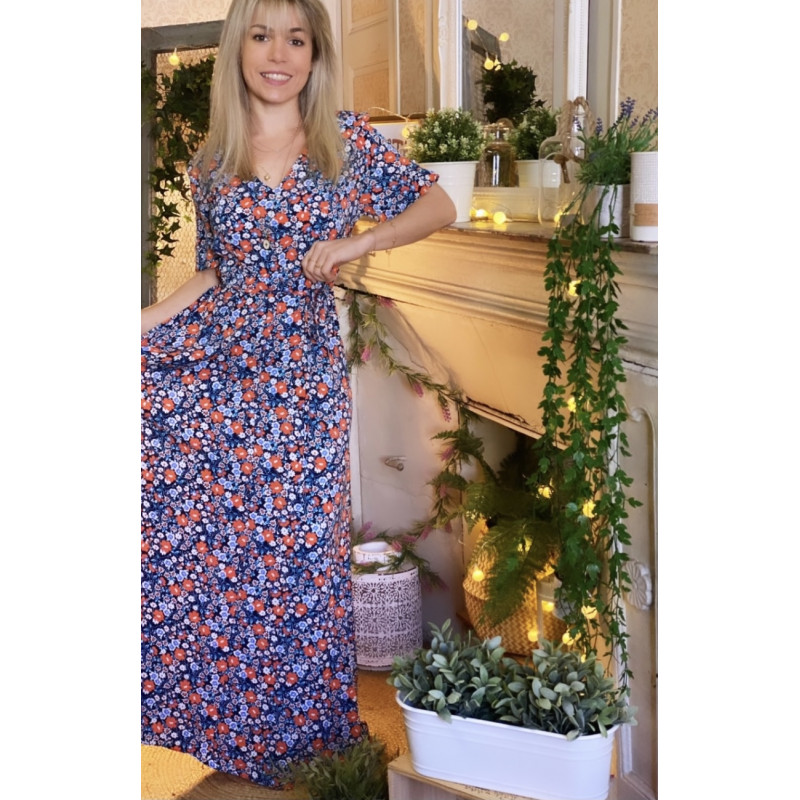 proza Talloos doorboren ROBE LONGUE LIBERTY MOLLY BRACKEN - Achetez a La Fleche