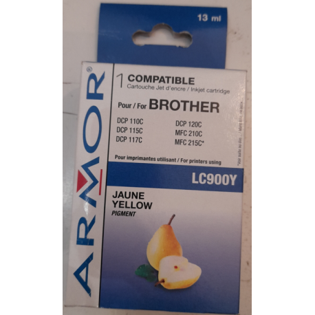 LC900Y pour IMPRIMANTE BROTHER - YELLOW LC900Y pour IMPRIMANTE BROTHER - YELLOW