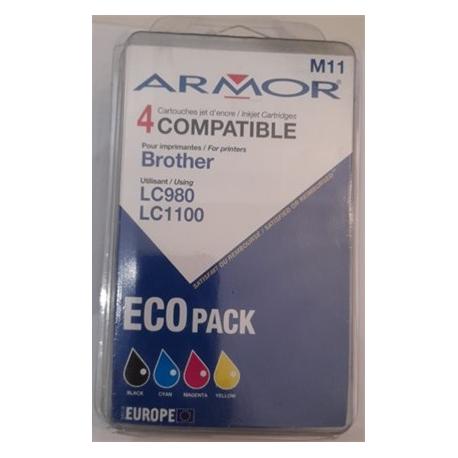 LC980C - LC1100C pour Brother 4 COLORS LC980C - LC1100C pour Brother 4 COLORS