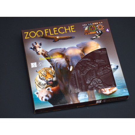 Tablette de chocolat "Une saison au zoo" 