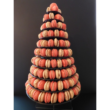 Pièce montée de macarons