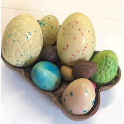 Alvéoles d’œufs en chocolat