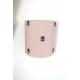 Applique murale motif abeille rose et noire