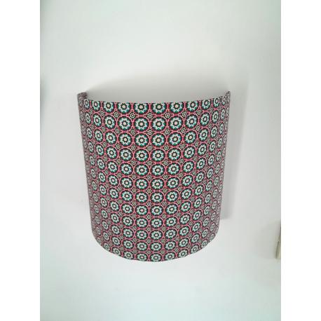 Applique murale motif abeille rose et noire