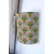 Applique murale motif perroquet marron et jaune