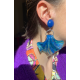 Boucles d'oreilles clips" Francine BRAMLI" amélia