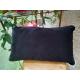 Coussin libellule jaune safran