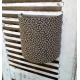 Applique luminair murale noir petites fleurs beiges