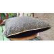 Coussin libellule jaune safran