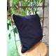 Coussin libellule jaune safran