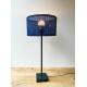 Lampe artisanale en cannage