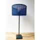 Lampe artisanale en cannage