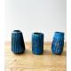 Vase en céramique bleu