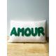 Coussin "amour"