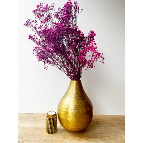 Vase dorée
