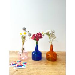 Lot 3 petits vases coloré