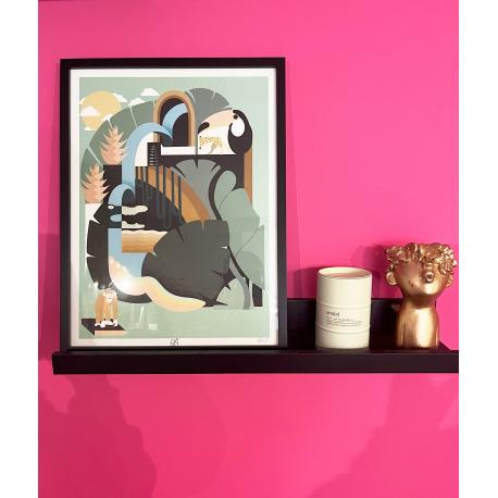 Affiche mural "jungle" 30*40 Affiche mural "jungle" 30*40