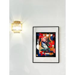 Affiche mural "jardin privé" 40*50