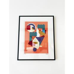 Affiche mural "like a bird" 30*40