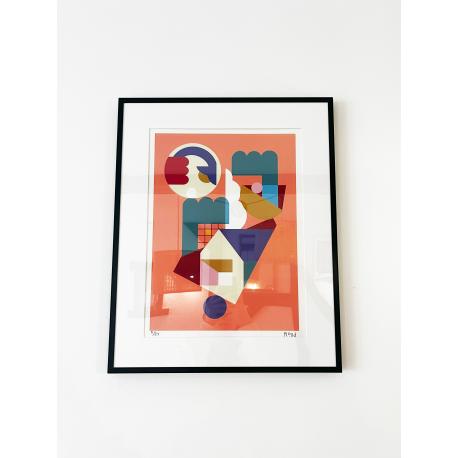 Affiche mural "like a bird" 30*40 Affiche mural "like a bird" 30*40