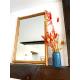 Miroir cadre en bois