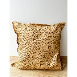 Coussin à motif léopard