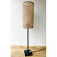 Lampe artisanale en cannage