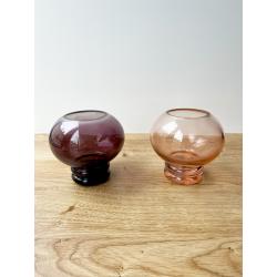 Petit vases en verre colorés