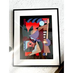 affiche mural "puzzle urbain" 30*40