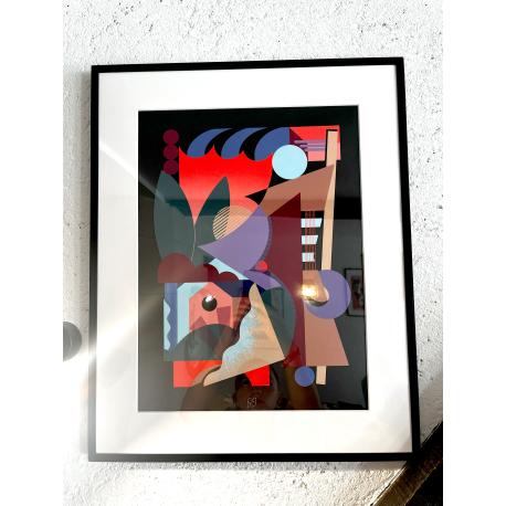 affiche mural "puzzle urbain" 30*40 affiche mural "puzzle urbain" 30*40