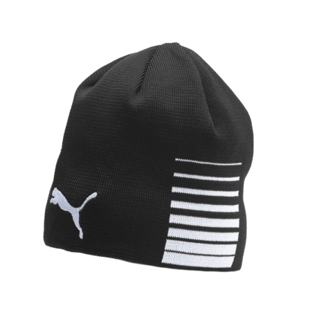 Bonnet réversible noir et blanc PUMA Bonnet réversible noir et blanc PUMA