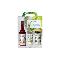 Coffret de 3 sirops pour cocktails