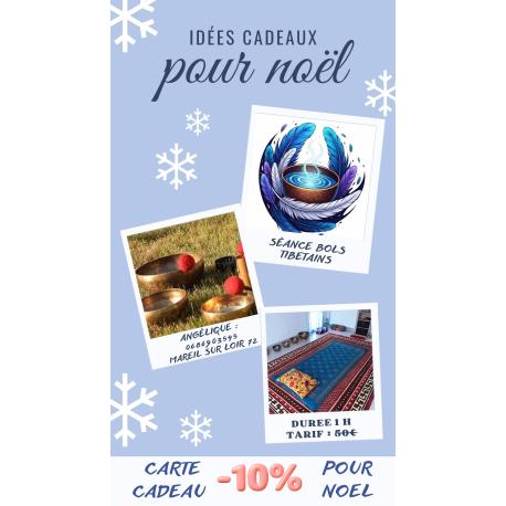 Carte cadeau Massage Bols tibétains