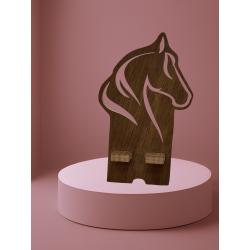 Support téléphone Cheval