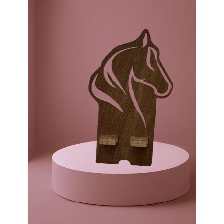Support téléphone Cheval