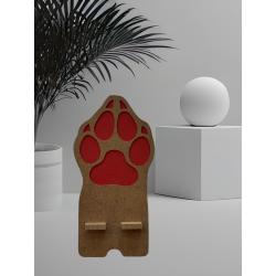 Support téléphone Patte de Loup