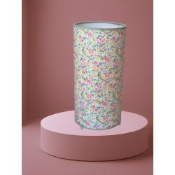 Lampe motif fleuri