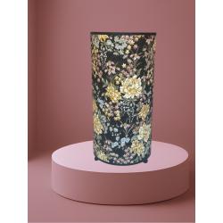 Lampe motif fleuri