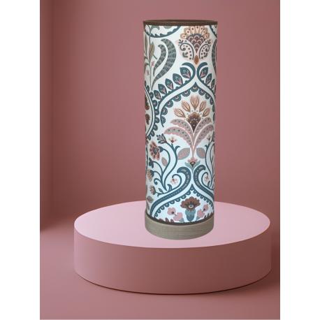 Lampe motif floral